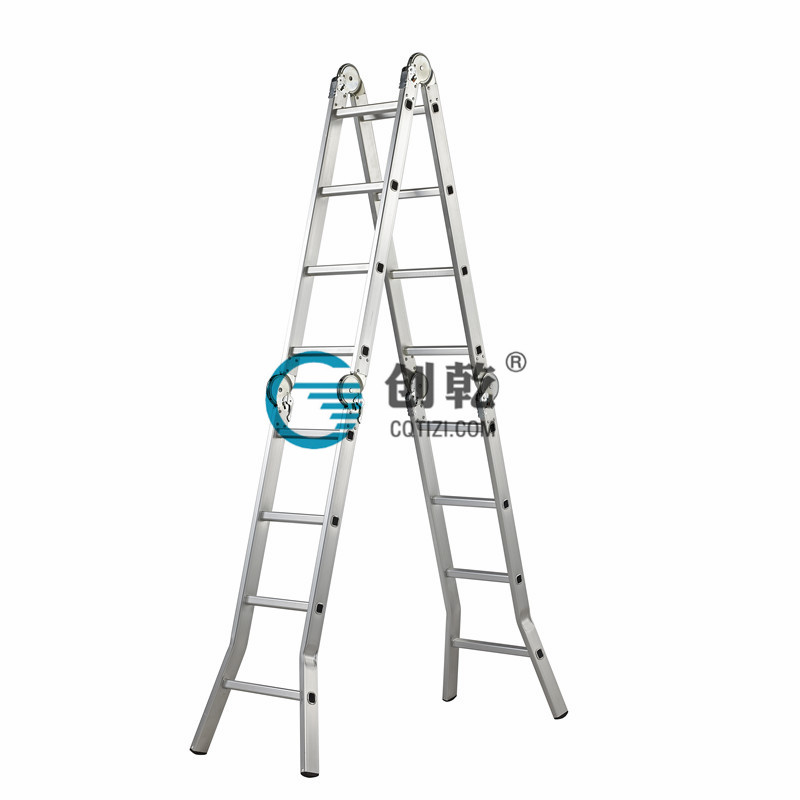 【寧波】客戶購買2把關節(jié)折疊梯子，老客戶