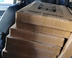 直奔120公里把梯子送達(dá)客戶手中，為專業(yè)點(diǎn)贊